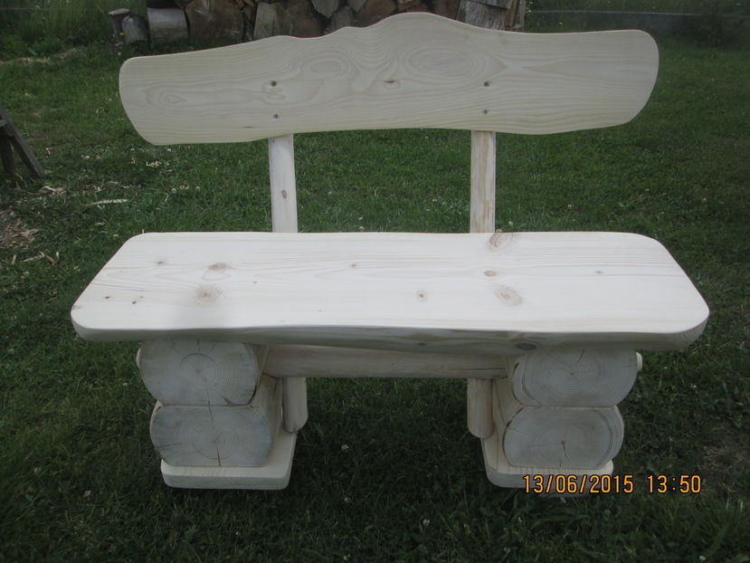 Banca EDY - Mobilier rustic de gradina