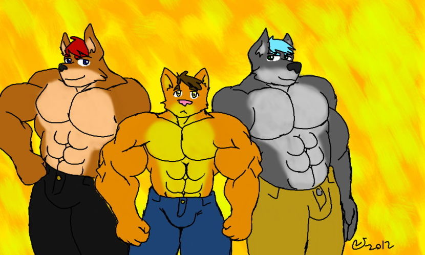 colors_3d__buff_furry_guys_by_caseyljones-d571a5r