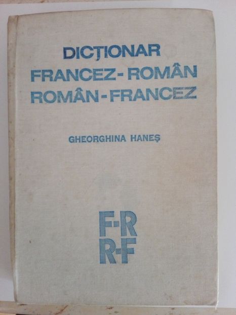  - Dictionar F R