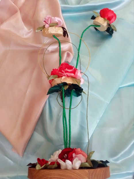  - Decoratiuni flori textile