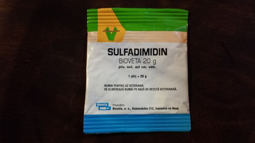 SULFADIMIDIN - coccidioza - 5 Medicamente si Vaccinuri