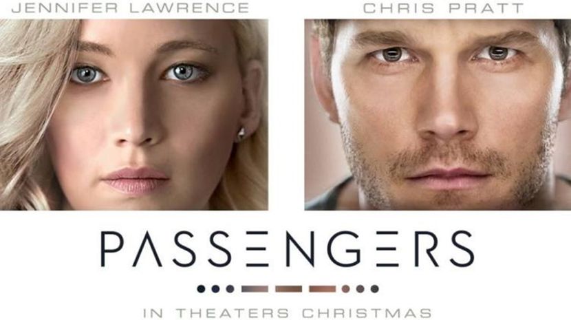 25jan2017 ”Passengers (2016)” ★★★★★; I loved the plot line. - Arthur: You two look fine this evening.
