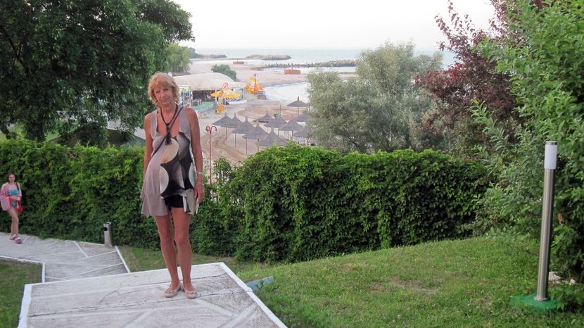In gradina hotelului Diana
