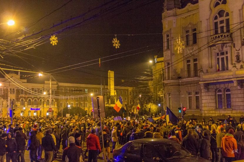  - 2017 februarie - protest Cluj