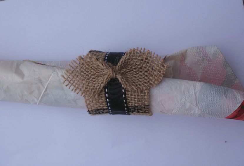 Inel pentru servetele- idee de folosire - Produse hand-made