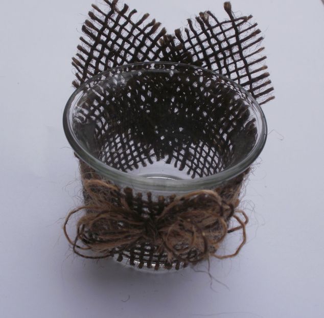 Suport2  din sticla, pt lumanari - 5lei - Produse hand-made