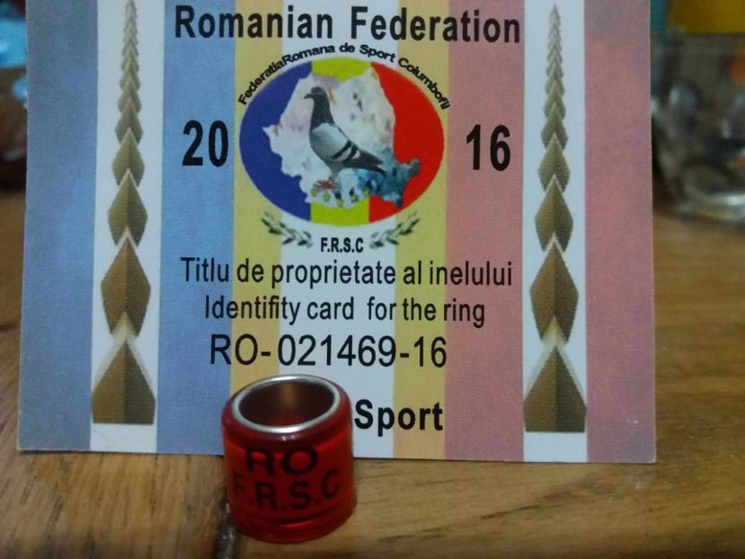 F.R.S.C. 2O16 RO - COLECTIE  DE INELE   ROMANIA