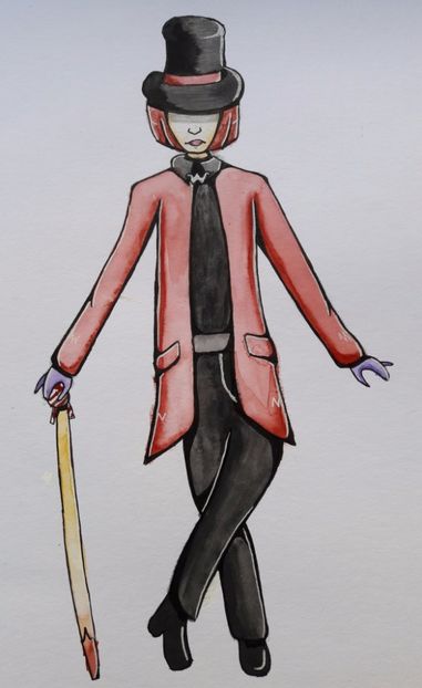 Willy Wonka-trad art watercolor - 7-Fanarts-7