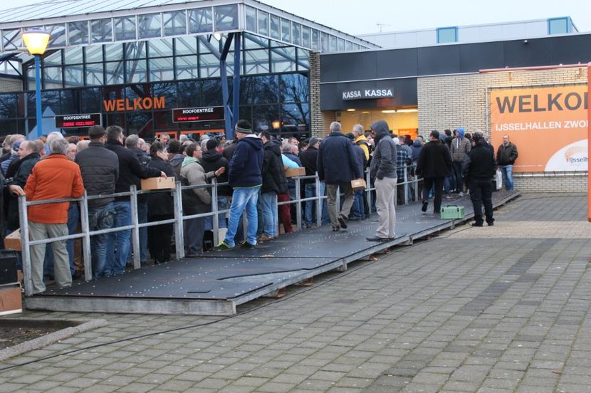 Coada la bilete - 1B  Zwolle 2017 Olanda