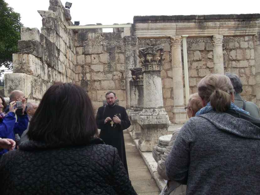 Sinagoga antica din Capernaum - a doua zi de pelerinaj