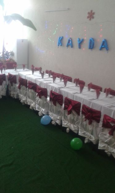 aranjat pt mese festive. petreceri... - AA CASA INFLORITA  CAZARE IN EFORIE NORD