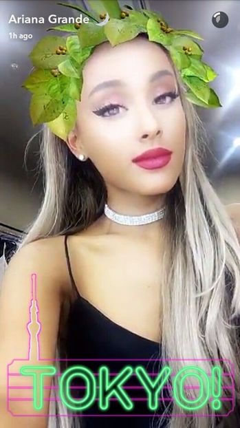 ac18e00ac71f7af31e0f22a94f9052ca - SNAPHAT Ariana Grande