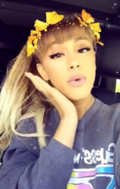 ariana-grande-snapchat-Favim.com-4663164 - SNAPHAT Ariana Grande