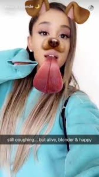 images - SNAPHAT Ariana Grande