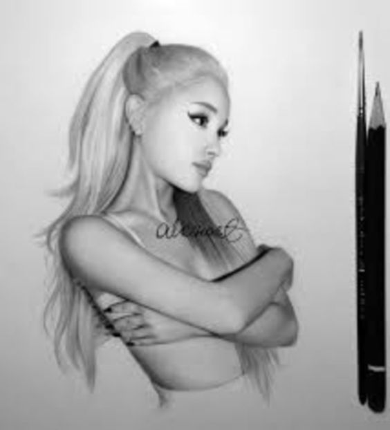 images (7) - Drawings Ariana Grande