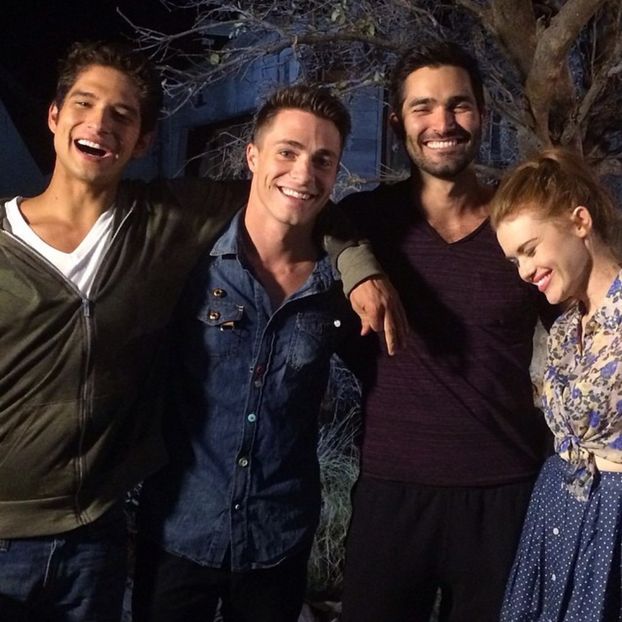 Teen Wolf - Season 4 - BTS Set Photos (1) - teen wolf cast