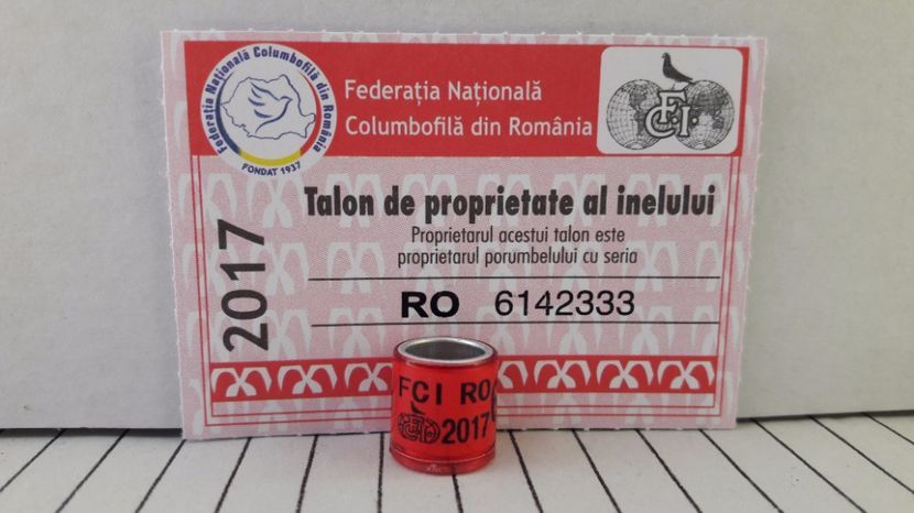 RO 2017 FCI 7 NUMERE - ROMÂNIA - RO - FCPR