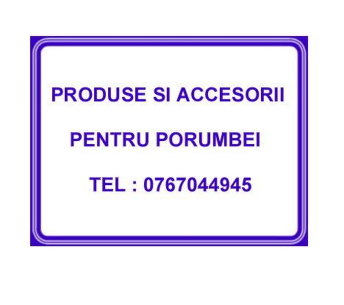 0767044945 - PRODUSE PORUMBEI -0767044945