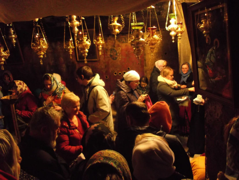 grota vazuta de pe scarile de coborare - a patra zi de pelerinaj