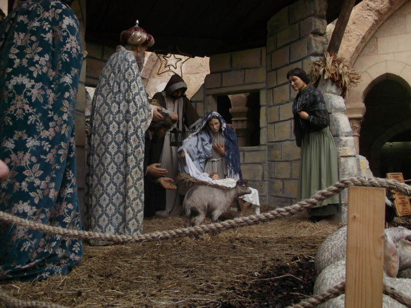 un aranjament in aer liber - a patra zi de pelerinaj