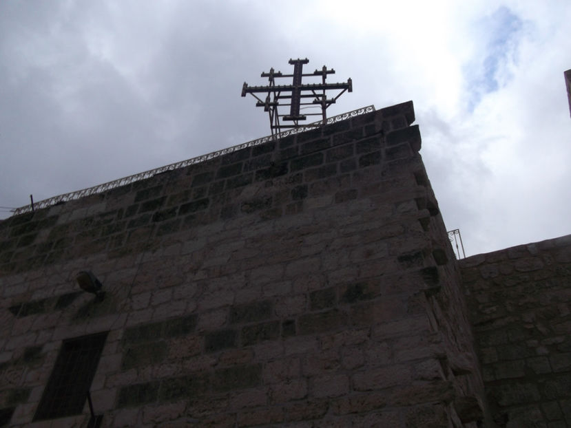 biserica din exterior - a patra zi de pelerinaj