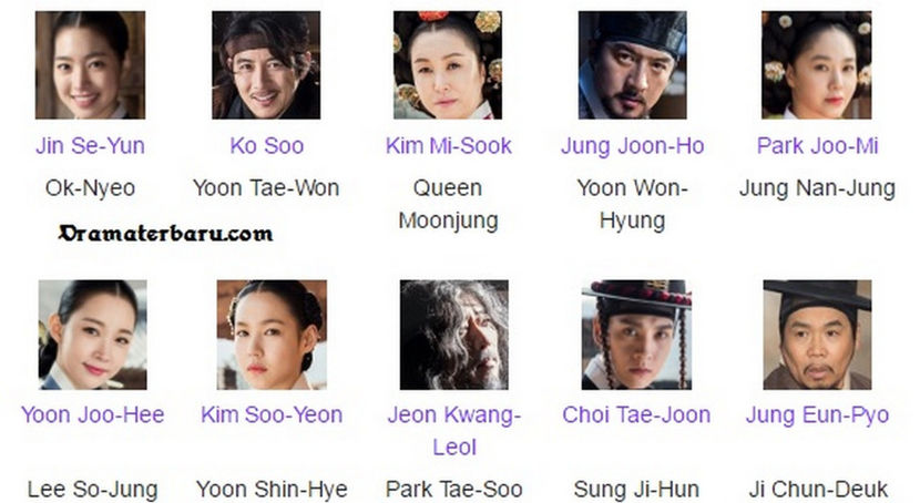 Cast-The-Flower-in-Prison-2016-Drama-Korea-Terbaru - The Flower in Prison Joseon