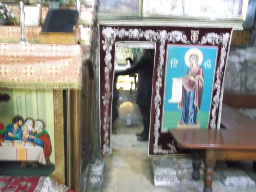 intrarea la mormant - a cincea zi de pelerinaj