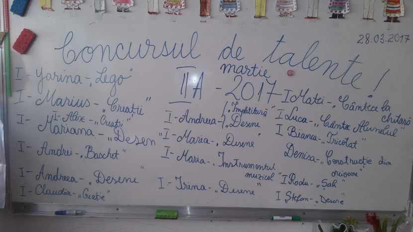  - Concursul de talente
