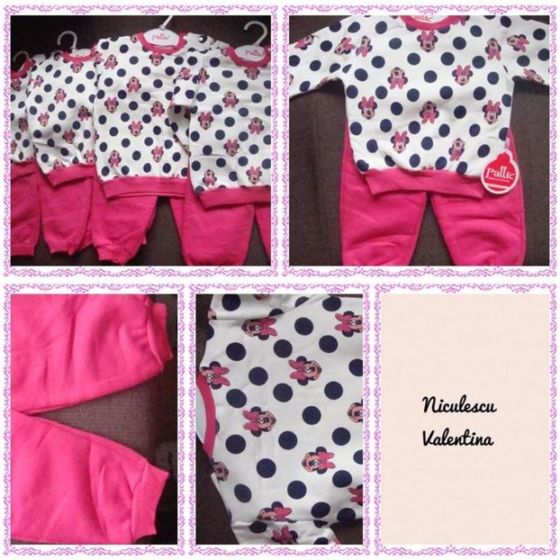 Treninguri 2piese -cu Minnie Mouse - HAINE pt  copiii  dama  barbati 2017