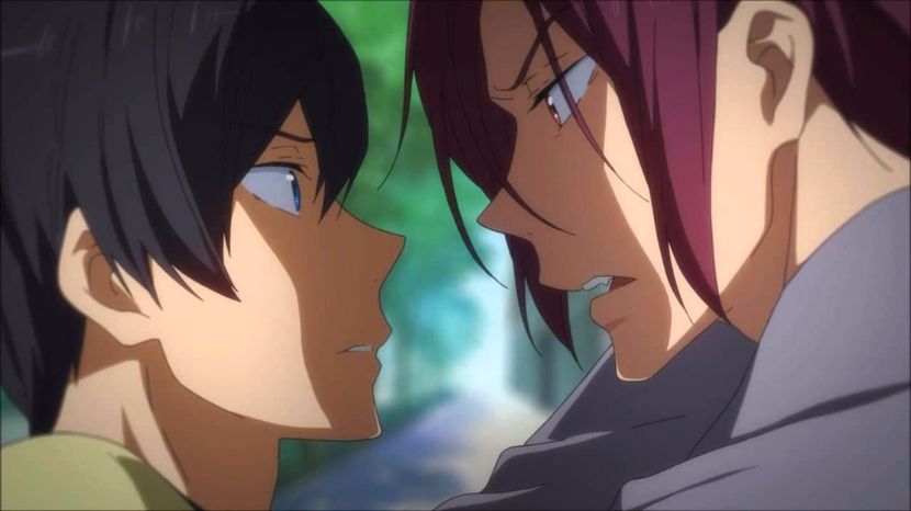 Rin x Haru - 100 Days - Anime Couples