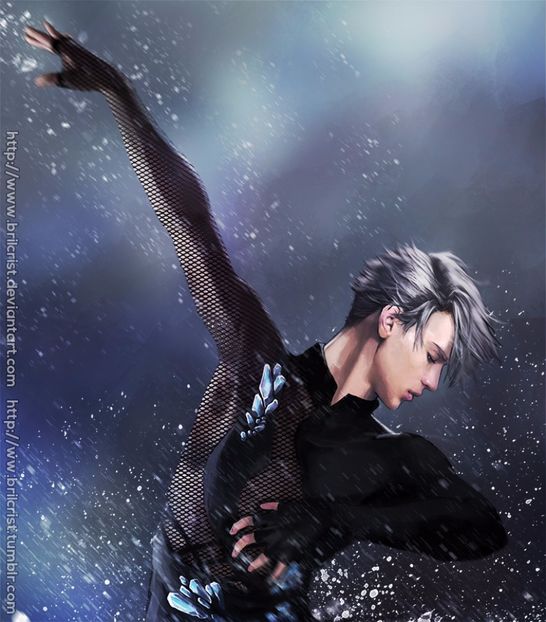 viktor_nikiforov_paint_1_by_brilcrist-dam67zs - Yuri On Ice