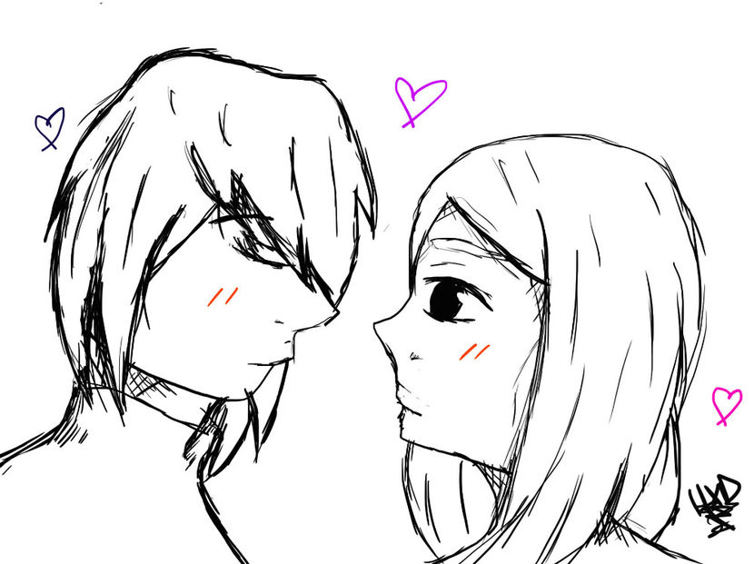 SasuSaku-sketch - 7-Fanarts-7