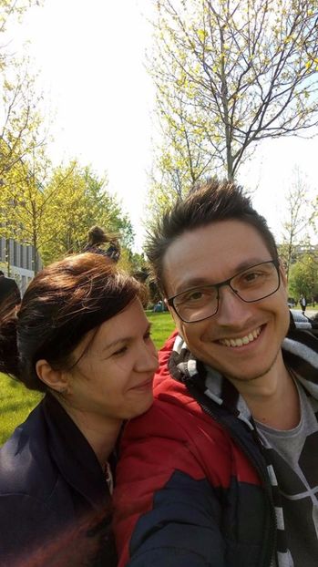  - Eu si sotul meu impreuna cu baiatul si fata noastra