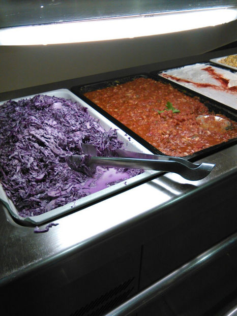 mancarea din serile de la Bethleem - poze de pe telefon