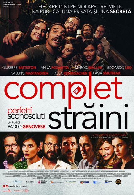 din 28 apr, Perfetti sconosciuti (2016) - Filme in curand