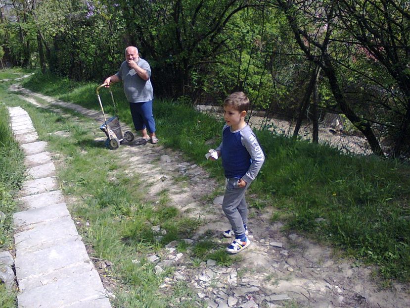 Bunicule! Mai este un pic si ajungem la poarta, rezista! - 2017 RENOVARE CABANA DE LA GRADINA 2 - 17 mai