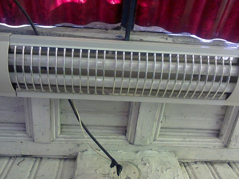 Aplica din camera v-a lumina terasa din fata. - 2017 RENOVARE CABANA DE LA GRADINA 2 - 17 mai