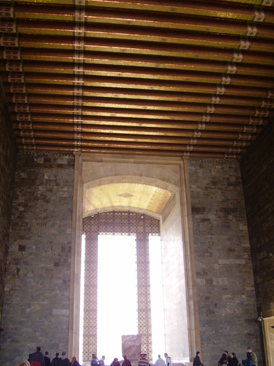 Interior in mausoleu