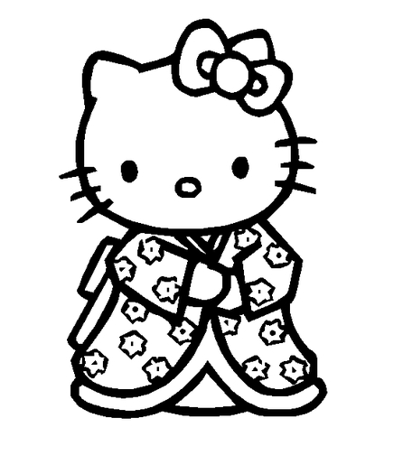 hello kitty kimono
