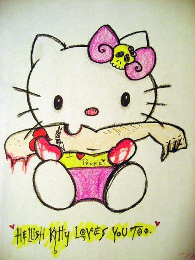 hello-kitty-hellish-kitty - Hello Kitty