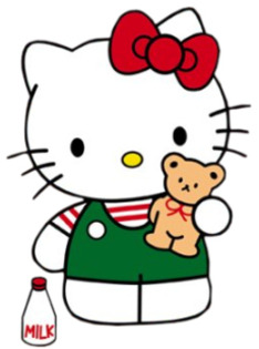 Hello-Kitty-teddy - Hello Kitty