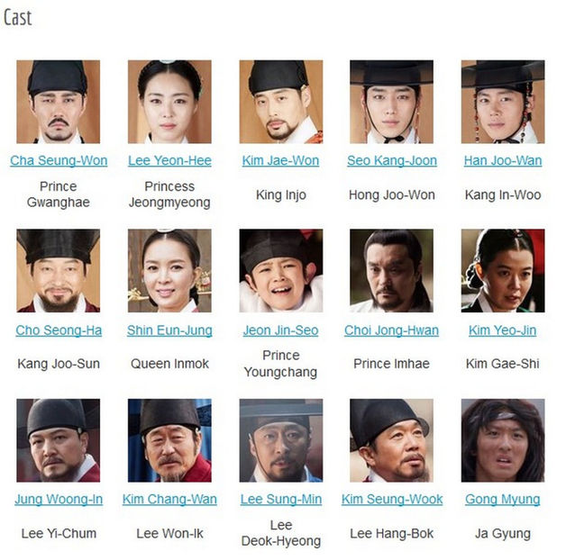 hwajung cast - Hwajun Badpolitics - Joseon