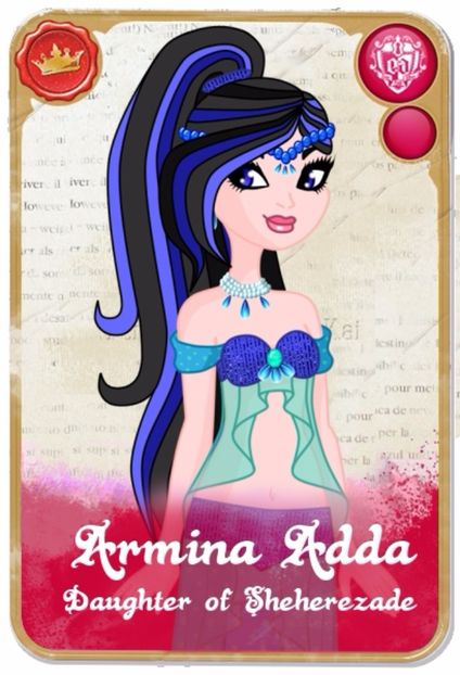 Front Card - I- Armina Adda