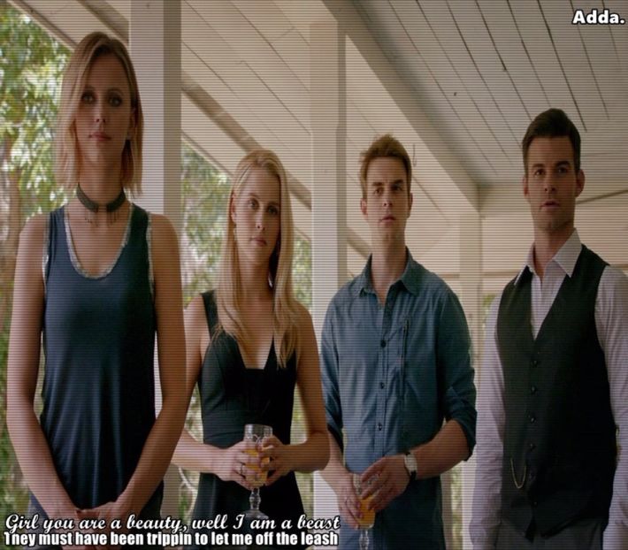 - Alaric...păi n-am să uit niciodată cum a devenit el vampir. Vorba lui Fane, dacă voia să se+ - here - episode 52 - done