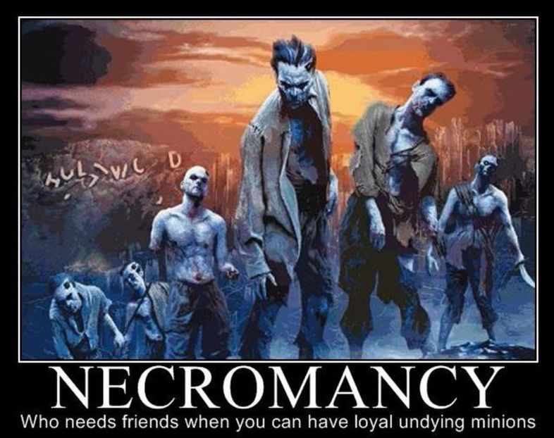 necromancy-demotivational-poster - necromancy jokes