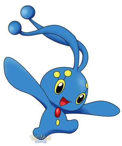 manaphy happy; este puternica
