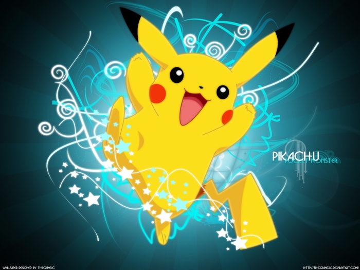 pikachu-pocket-monster; este un sweety
