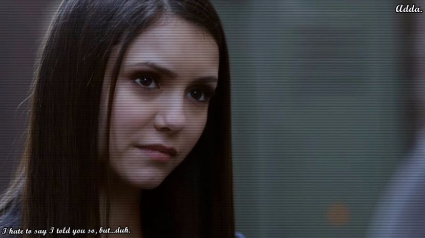 》 țărancă* Gata? Ai terminat? Nu mănânci? *se uită la el, confuză* - 05 x you ll never be alone again