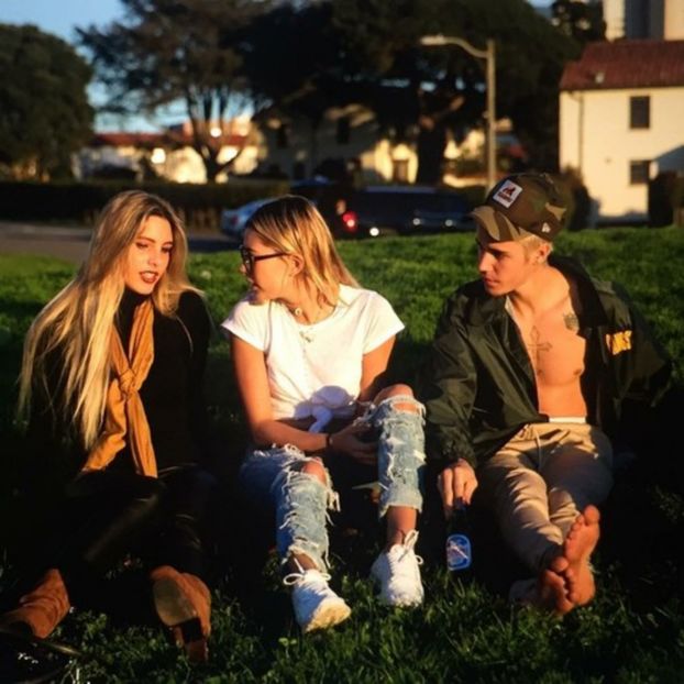 large (4) - justin and hailey