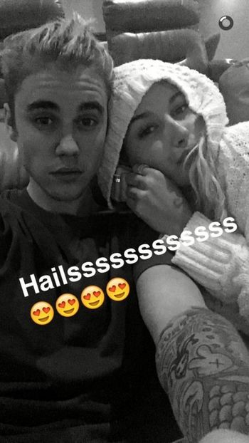 large (6) - justin and hailey